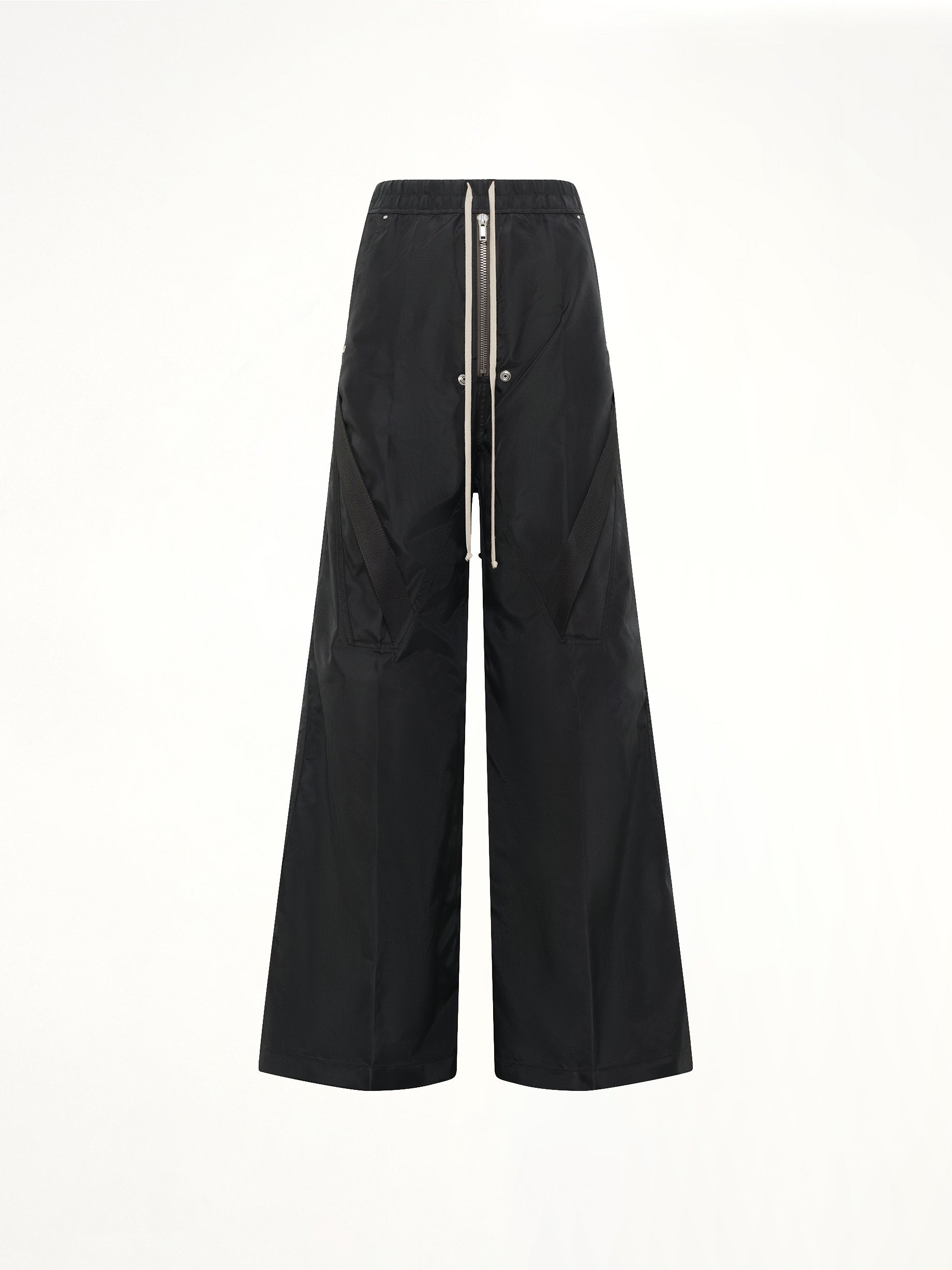 Strapped Wide Bela Pants in Black