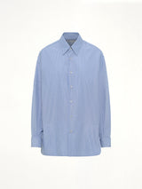 Stripe Shirt in Light Blue/Grey