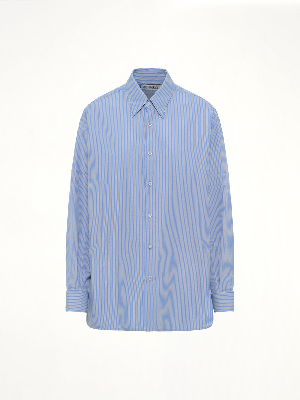 Stripe Shirt in Light Blue/Grey