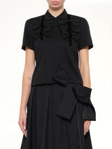 Bowtie Polo in Black