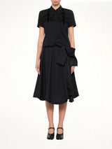 Bowtie Polo in Black