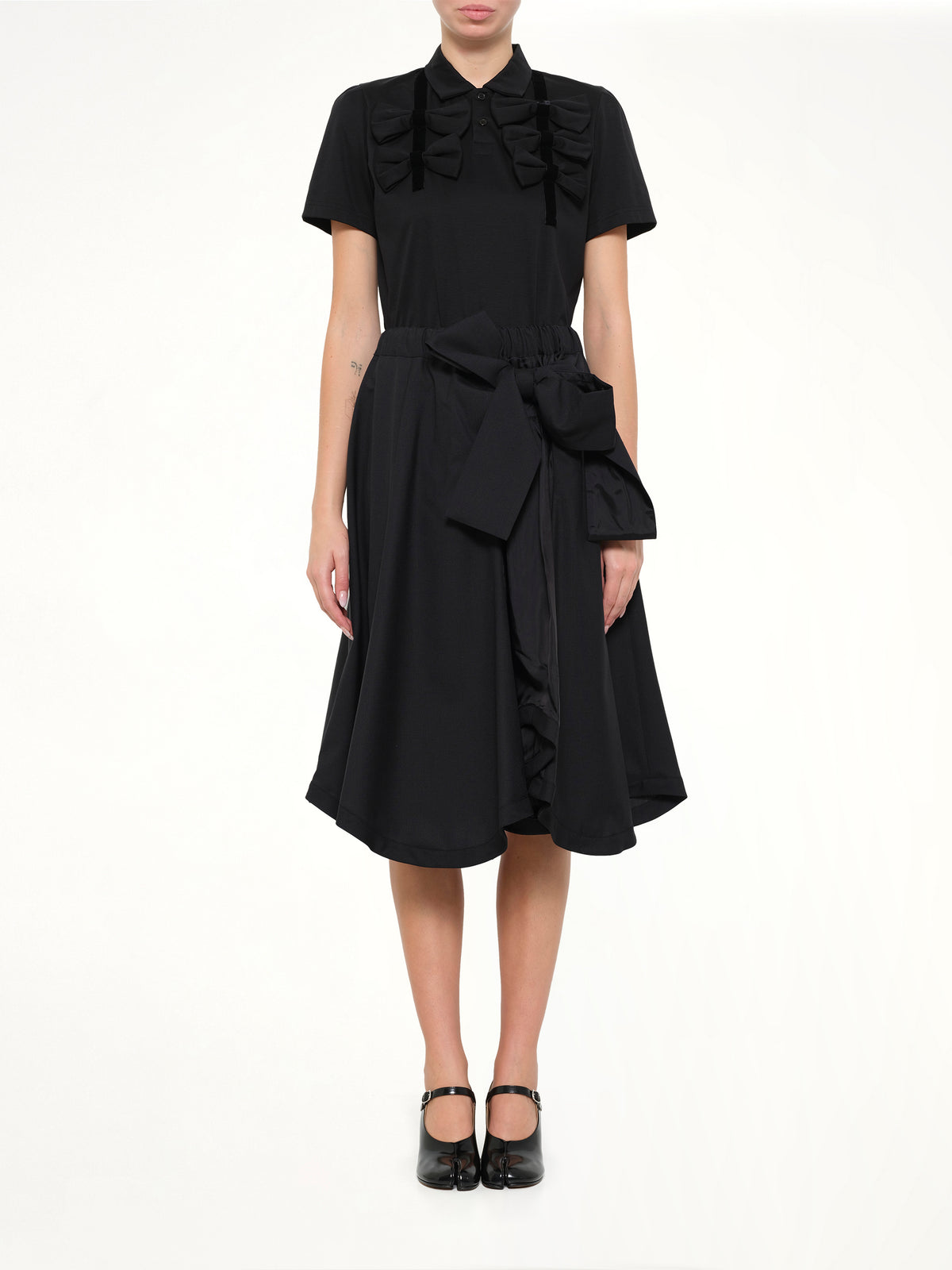 Bowtie Skirt in Black