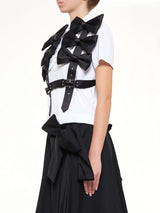 Bowtie Vest in Black