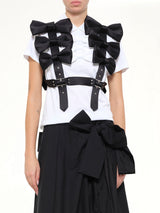 Bowtie Vest in Black