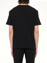 Crewneck Small Logo  T-Shirt in Black