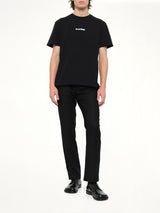 Crewneck Small Logo  T-Shirt in Black