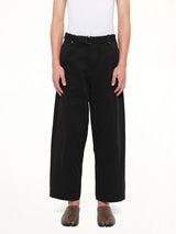 Gully Pant in Black Cotton