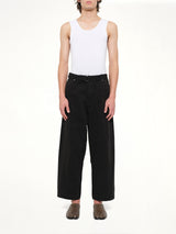 Gully Pant in Black Cotton