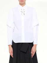 Star Embelishment Shirt in White
