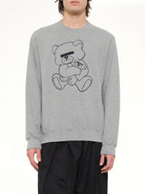 Teddy Sweatshirt in Grey