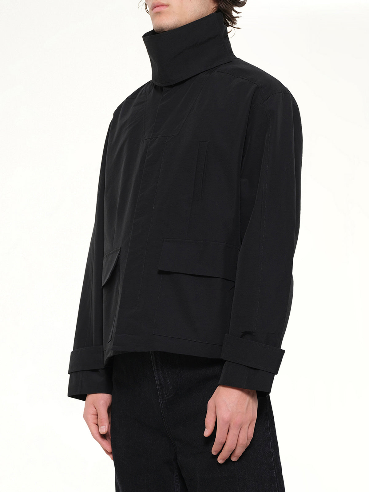 Trench Jacket in Black