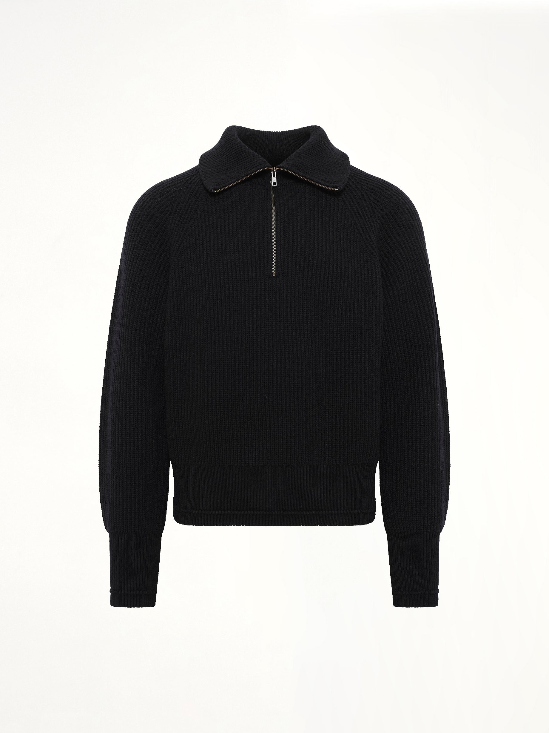 Blimp Quarter Zip in Black