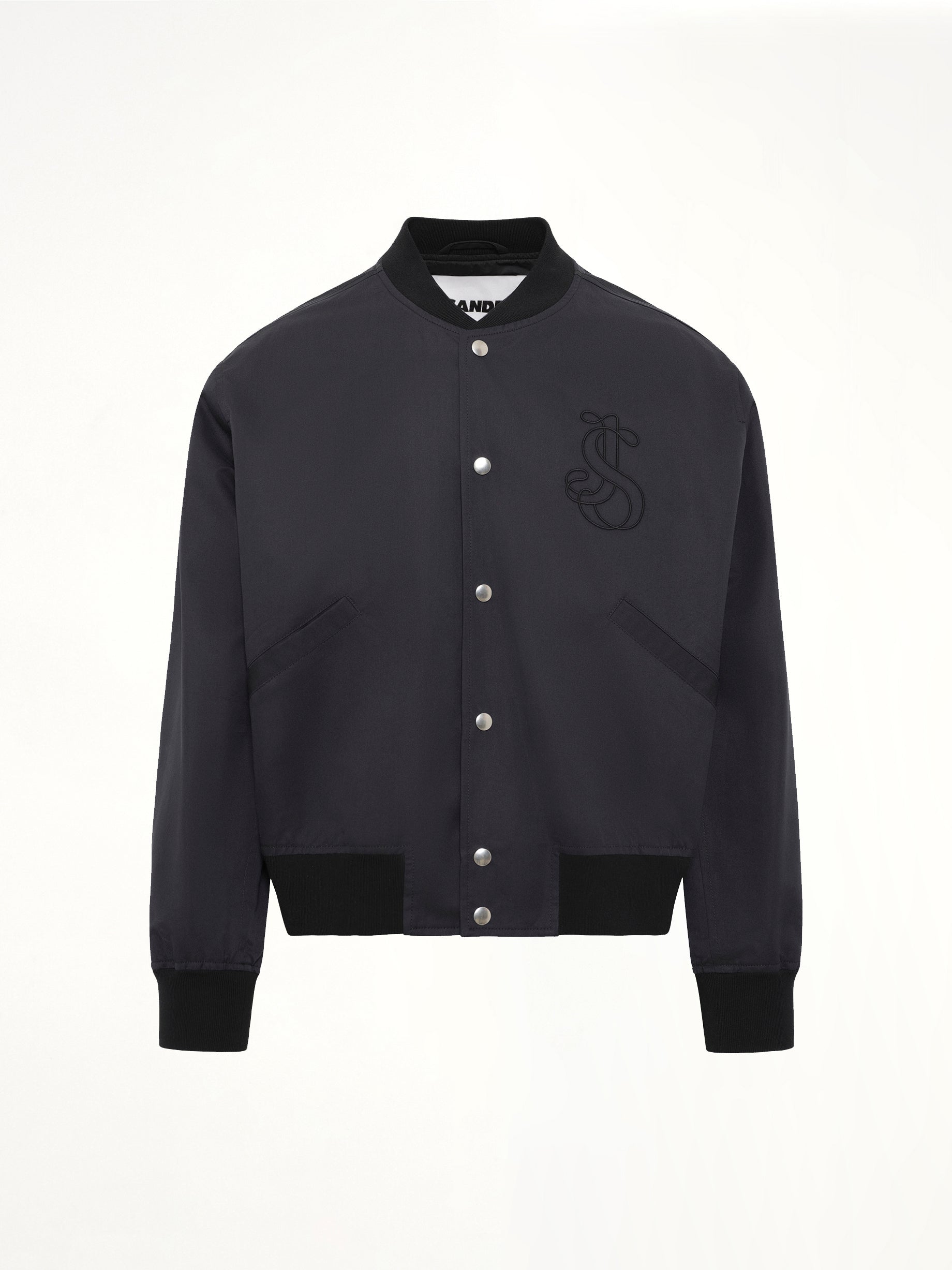 Blouson 130 with Embroidery in Black