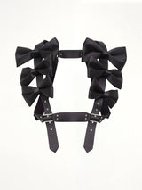 Bowtie Vest in Black