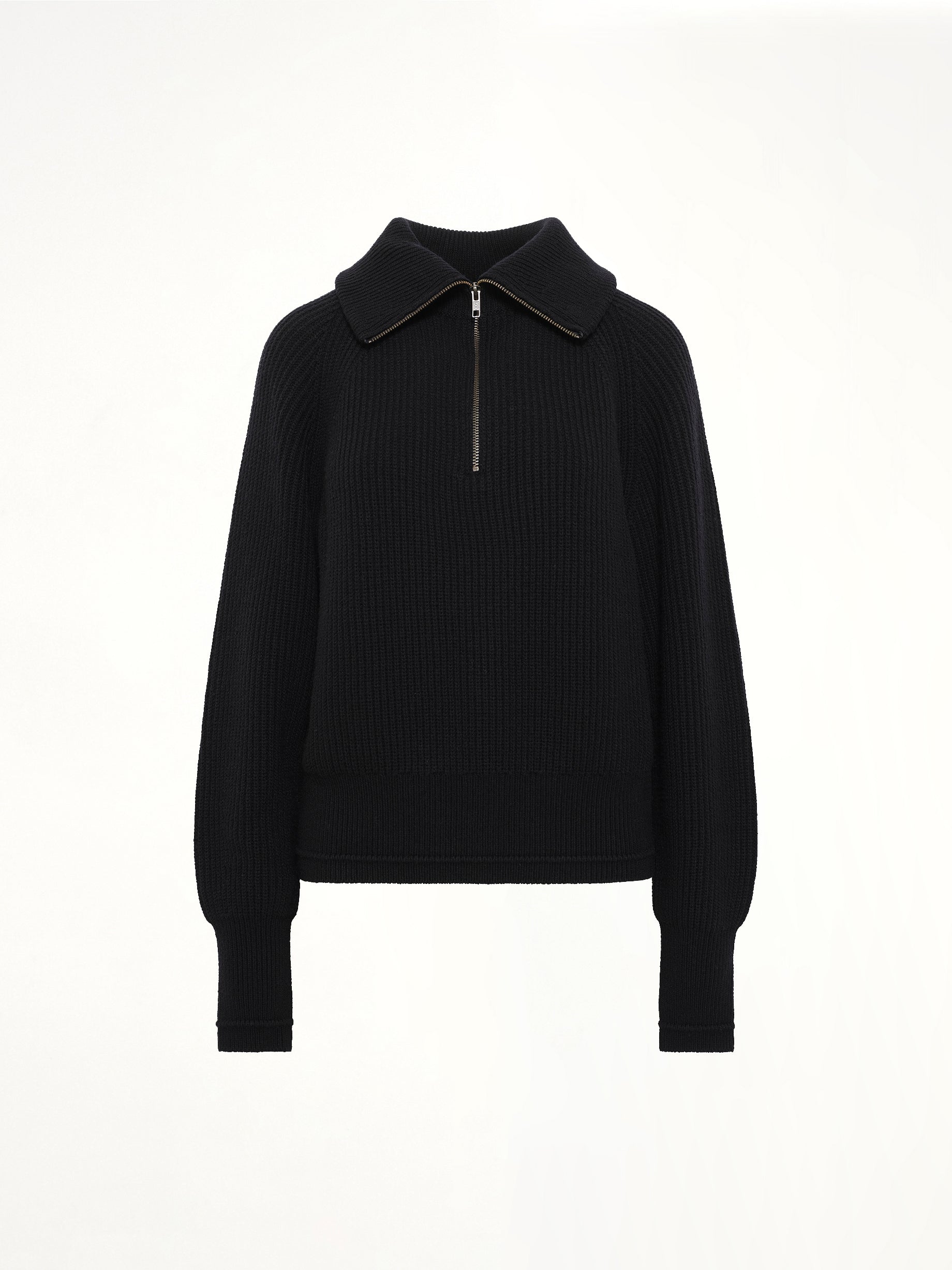 Blimp Quarter Zip in Black