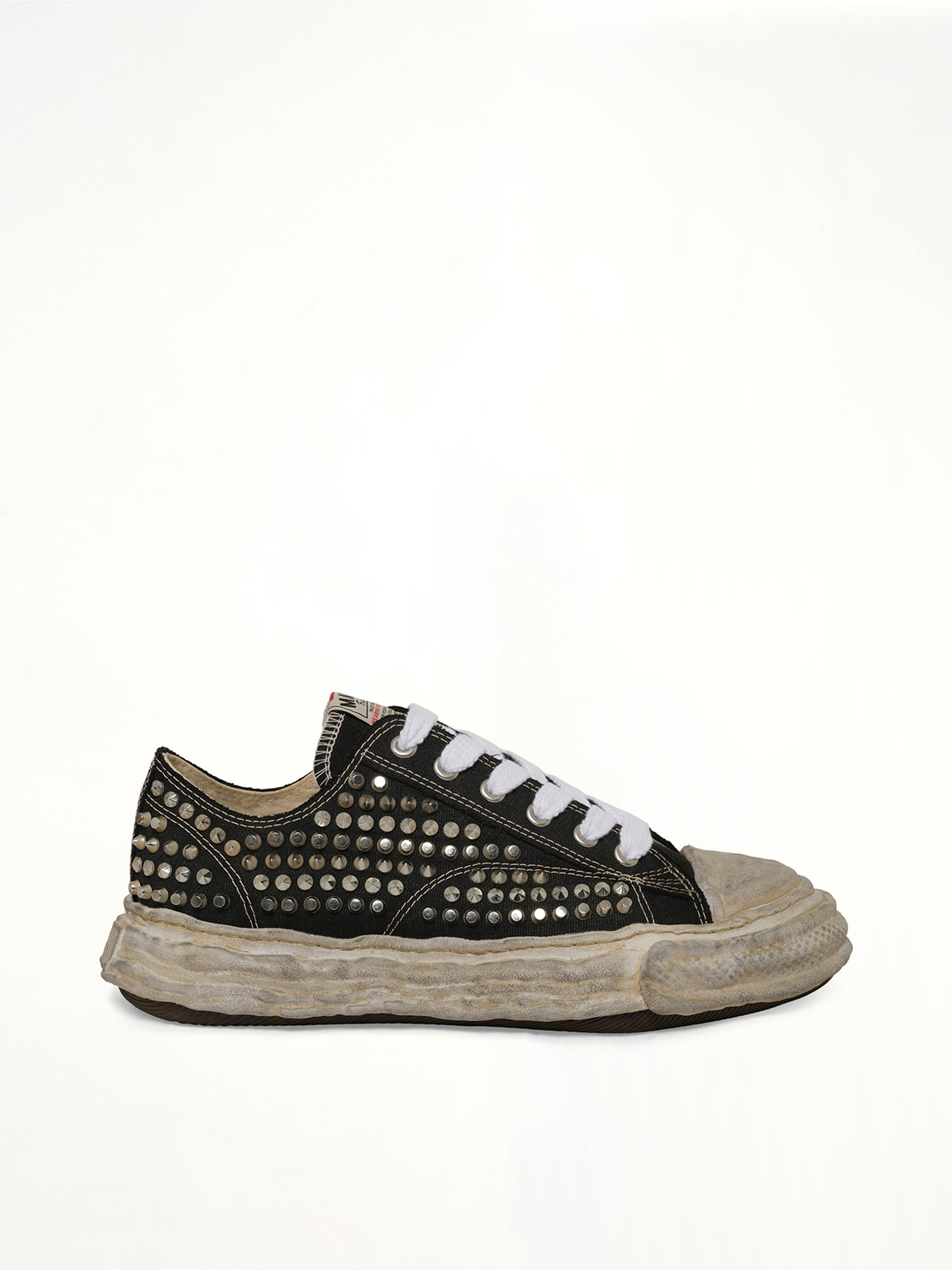 Exclusive Peterson 23 OG Studded Sneaker in Black/White