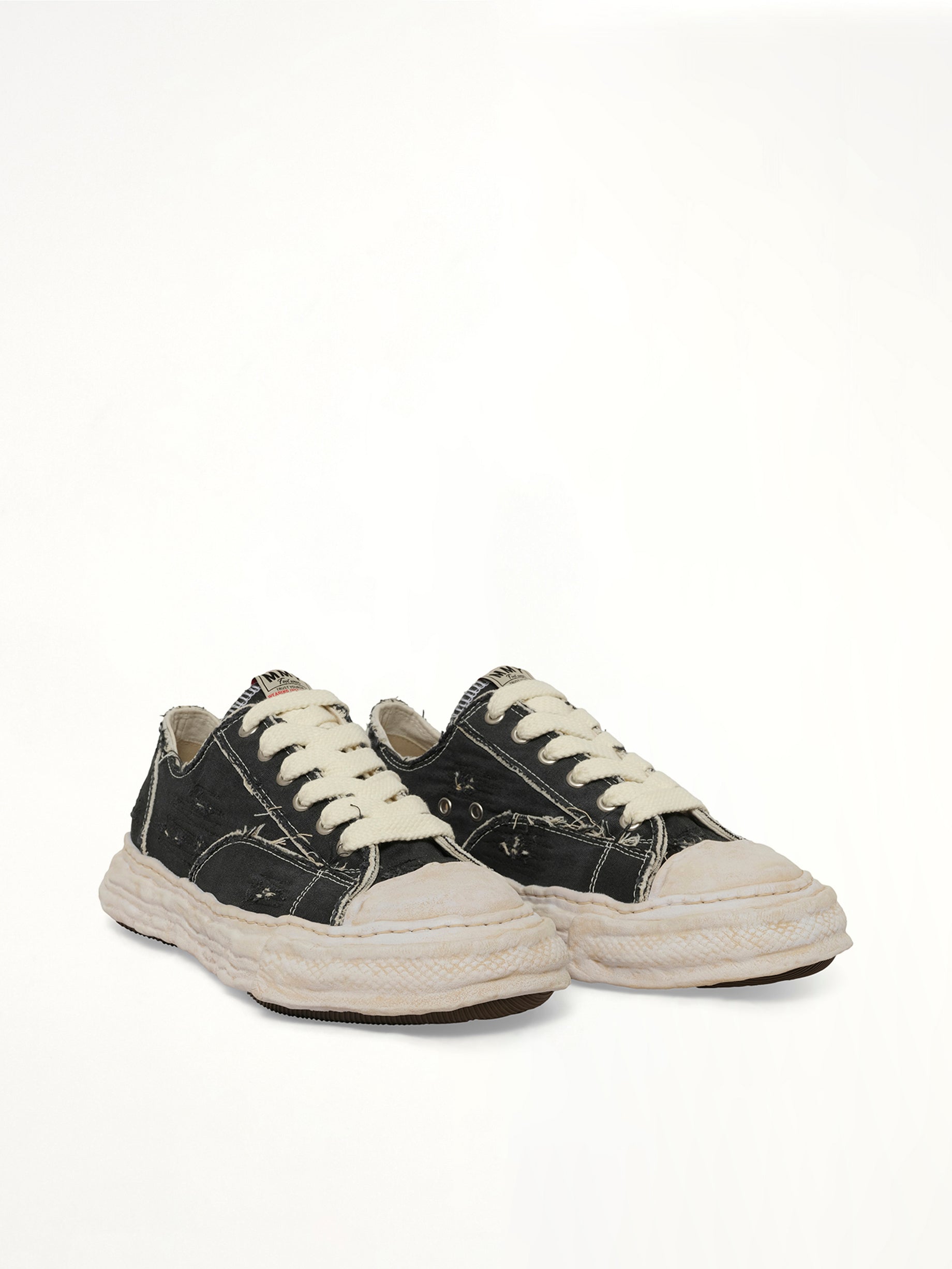 Peterson 23 OG Ripping & Dyeing Sneaker in Black