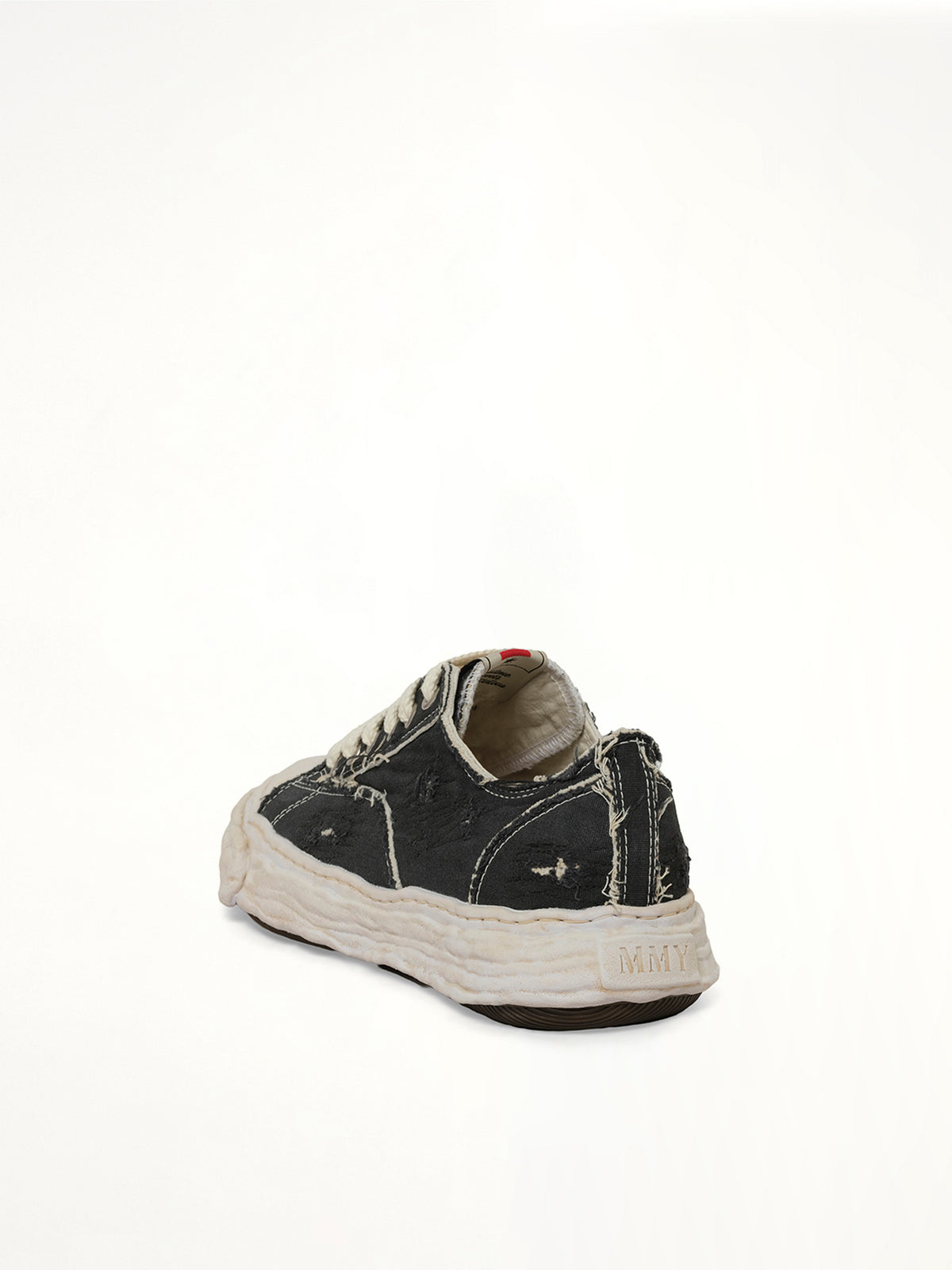 Peterson 23 OG Ripping & Dyeing Sneaker in Black