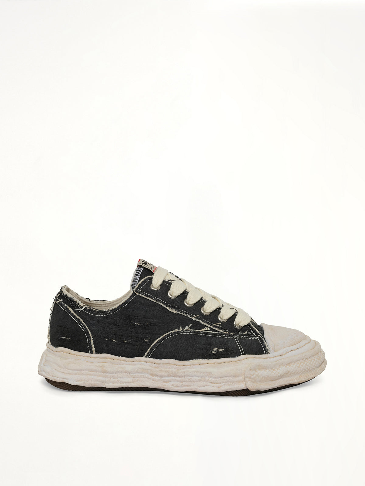 Peterson 23 OG Ripping & Dyeing Sneaker in Black