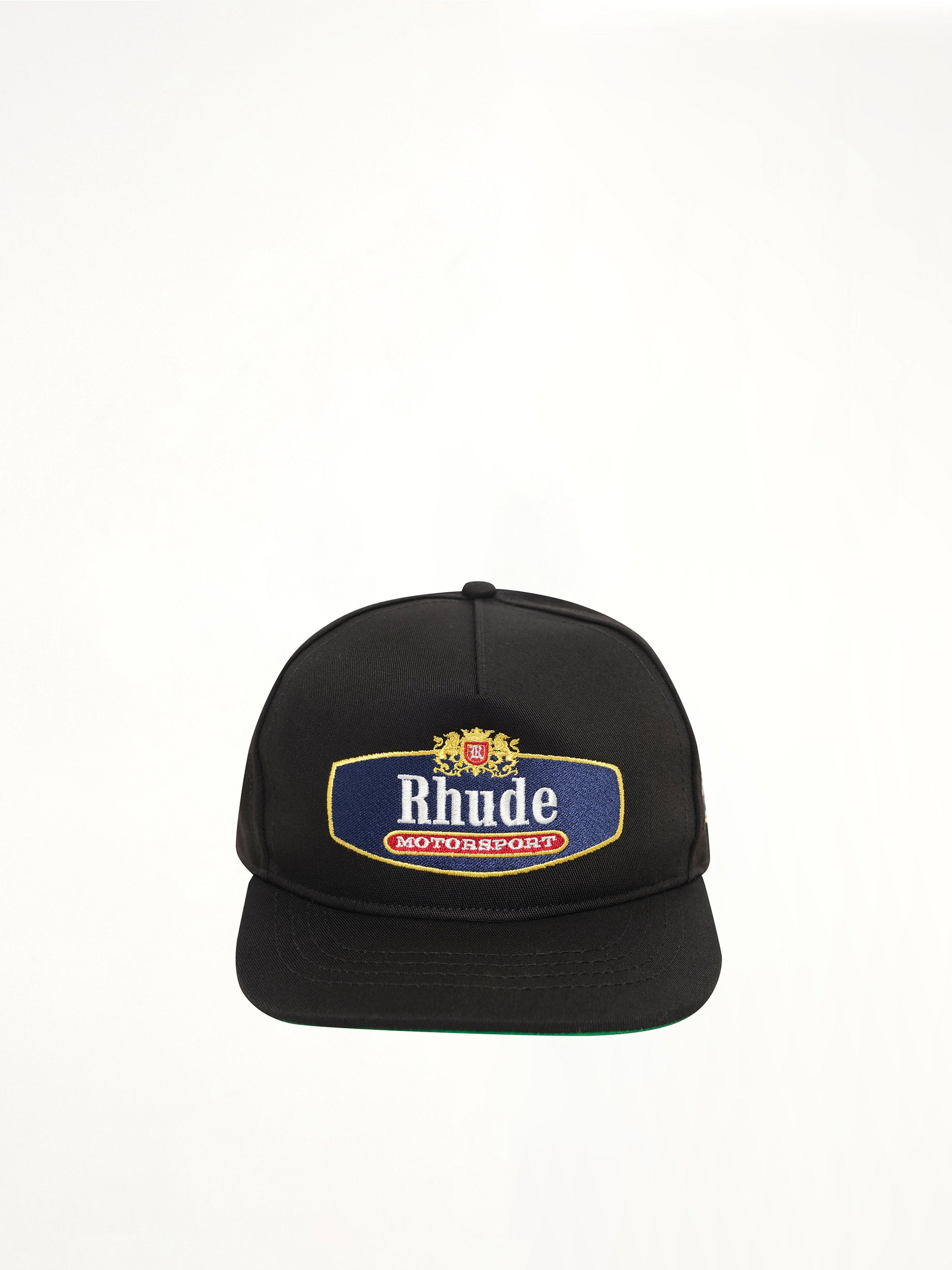 Racing Crest Hat in Black/Navy
