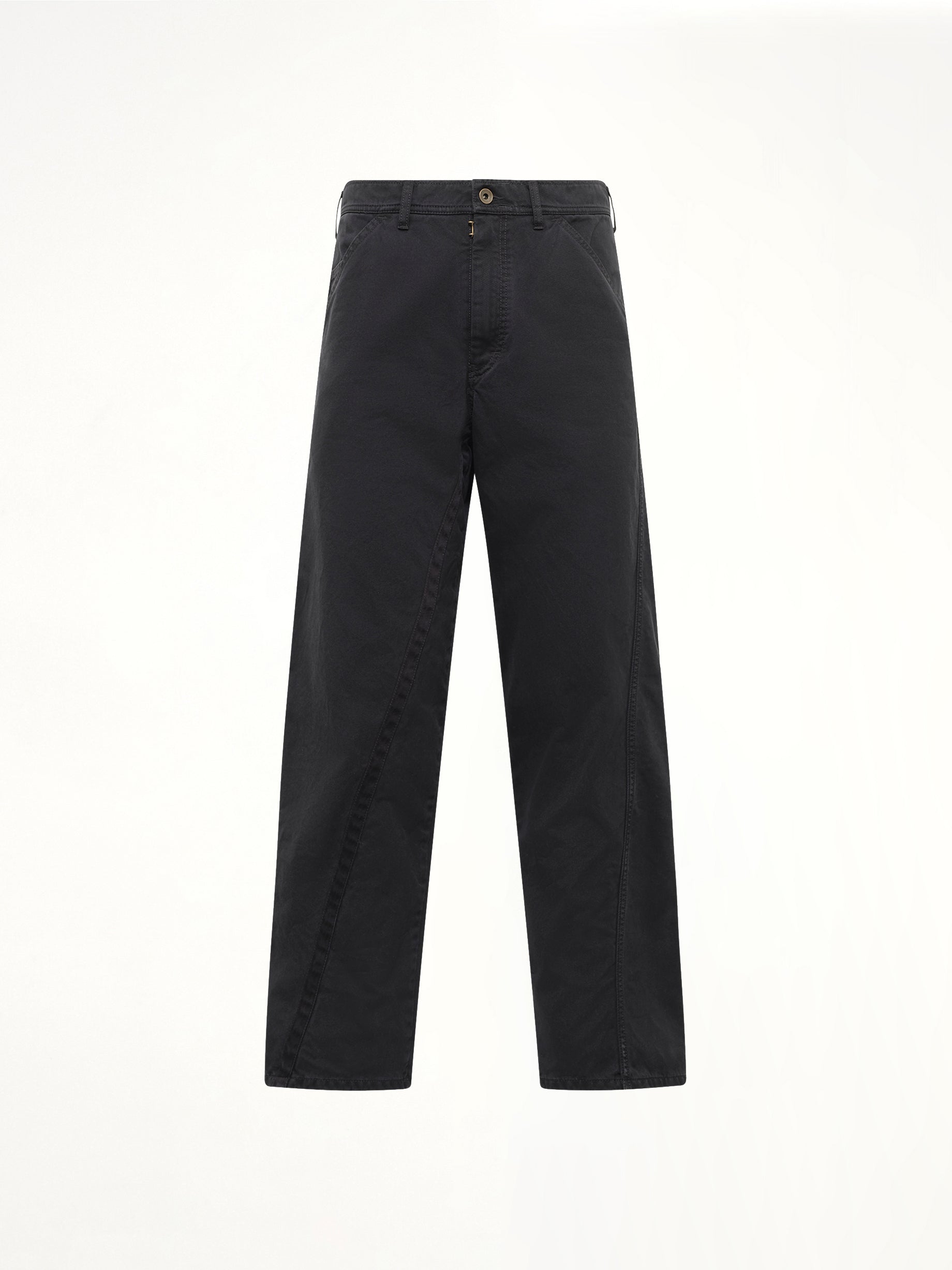 Twisted Trousers in Black