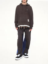 Triple Layered Hoodie in Black