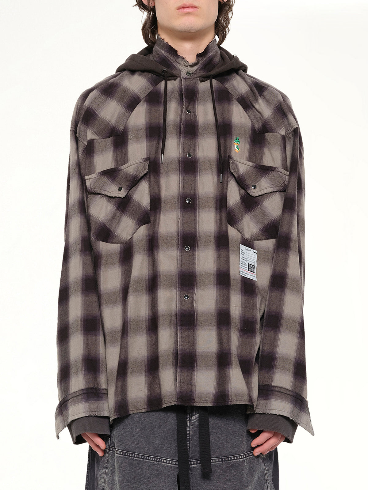 Sweat Hoodie L/S Shirts in Gray