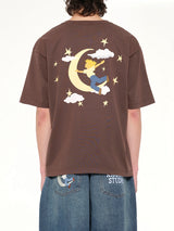 The Boy who Jumped the Moon T-Shirt in  Mocha