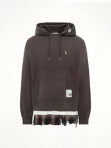Triple Layered Hoodie in Black