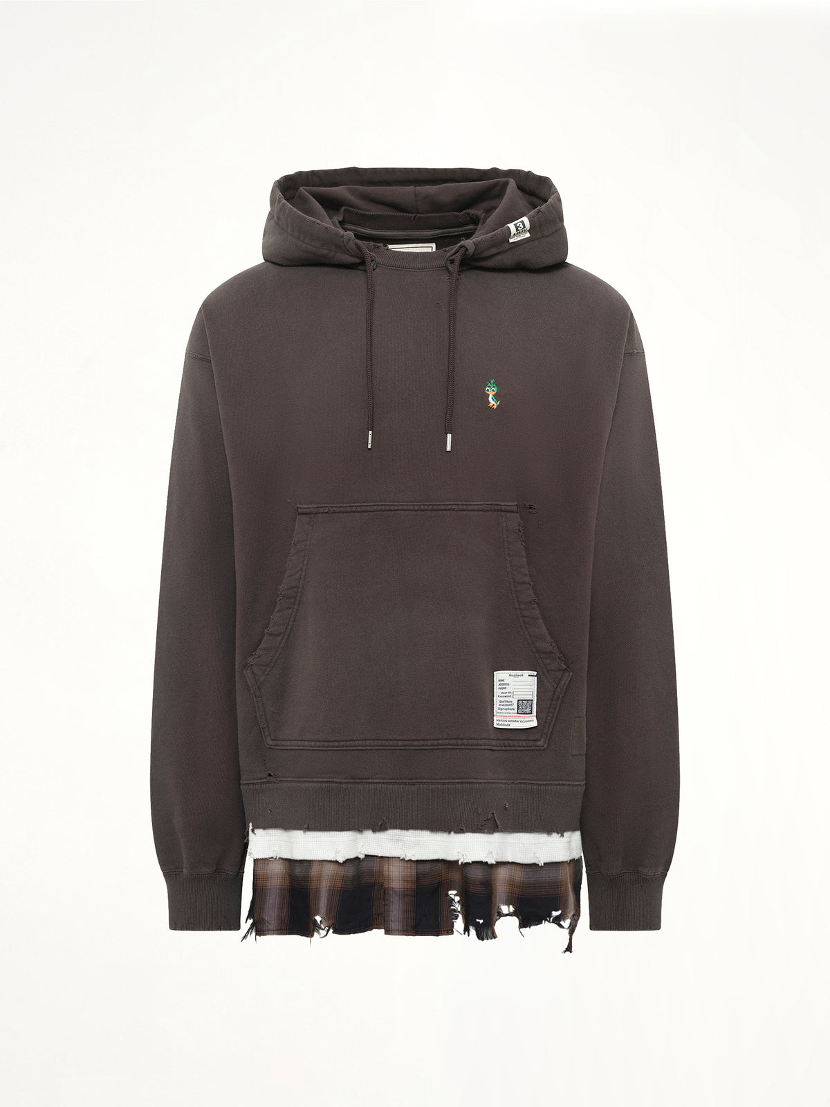 Triple Layered Hoodie in Black
