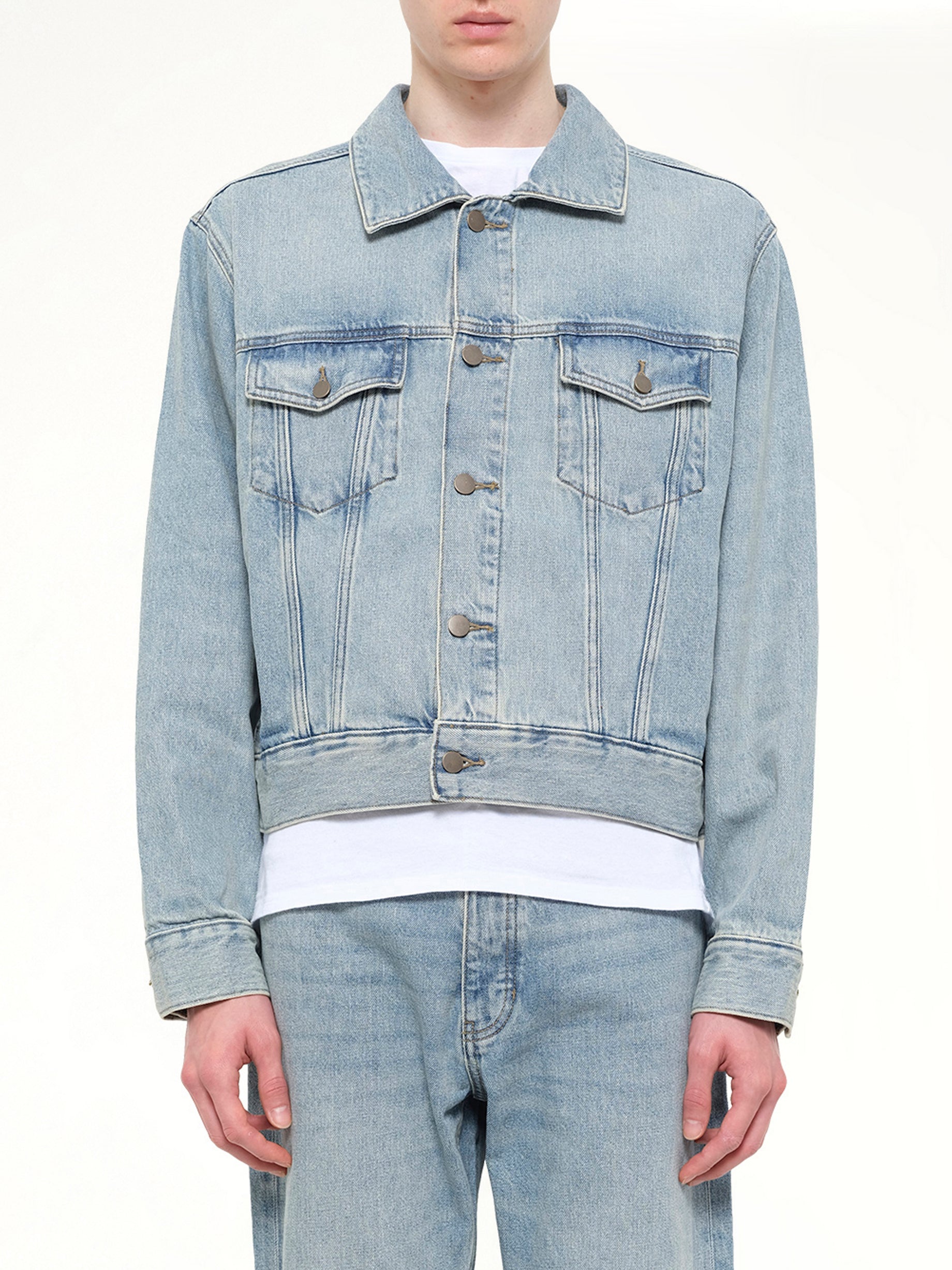 Classic Denim Jacket in Classic Blue