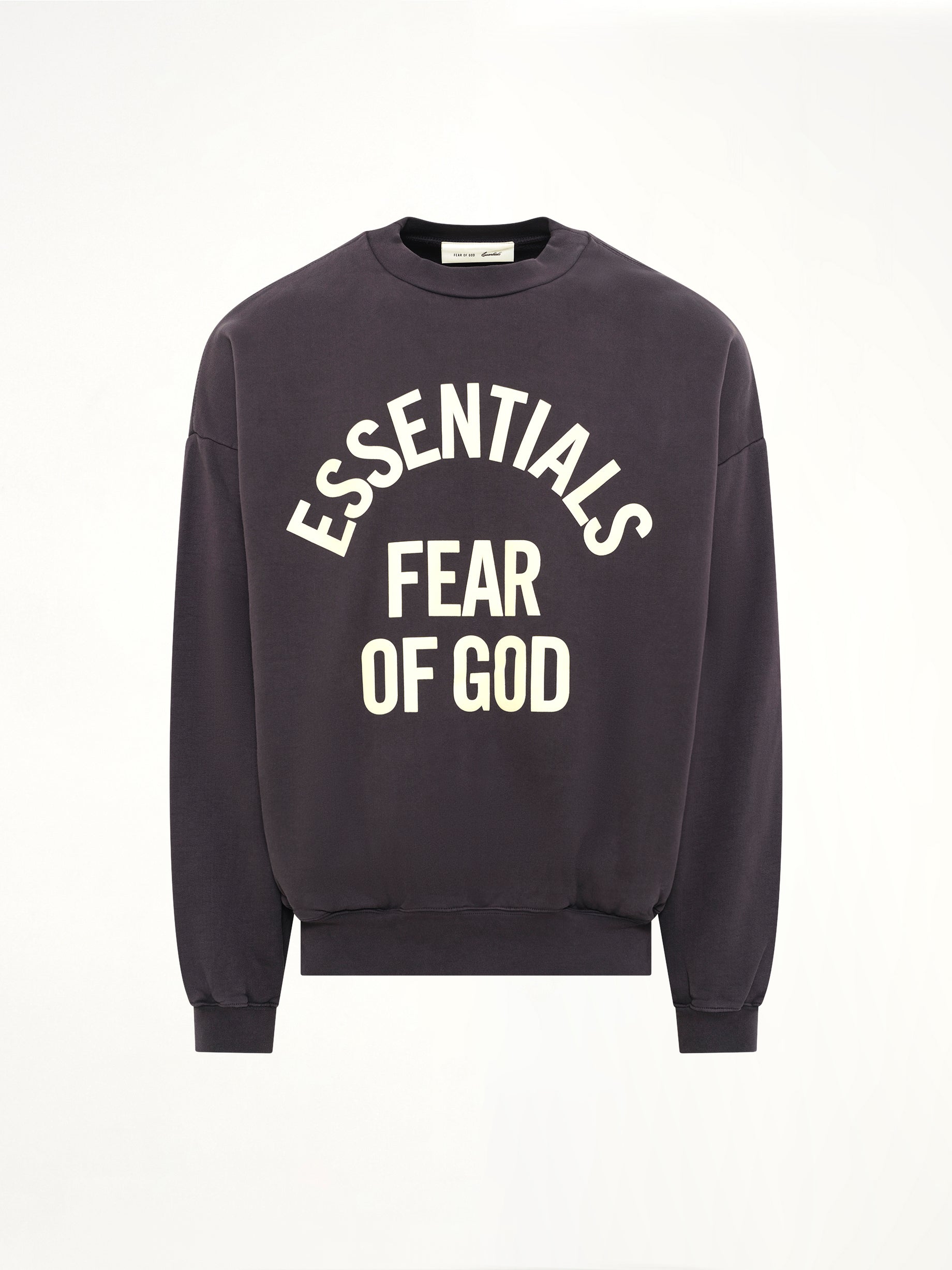 Campus 90's Crewneck Sweatshirt in Faded Black
