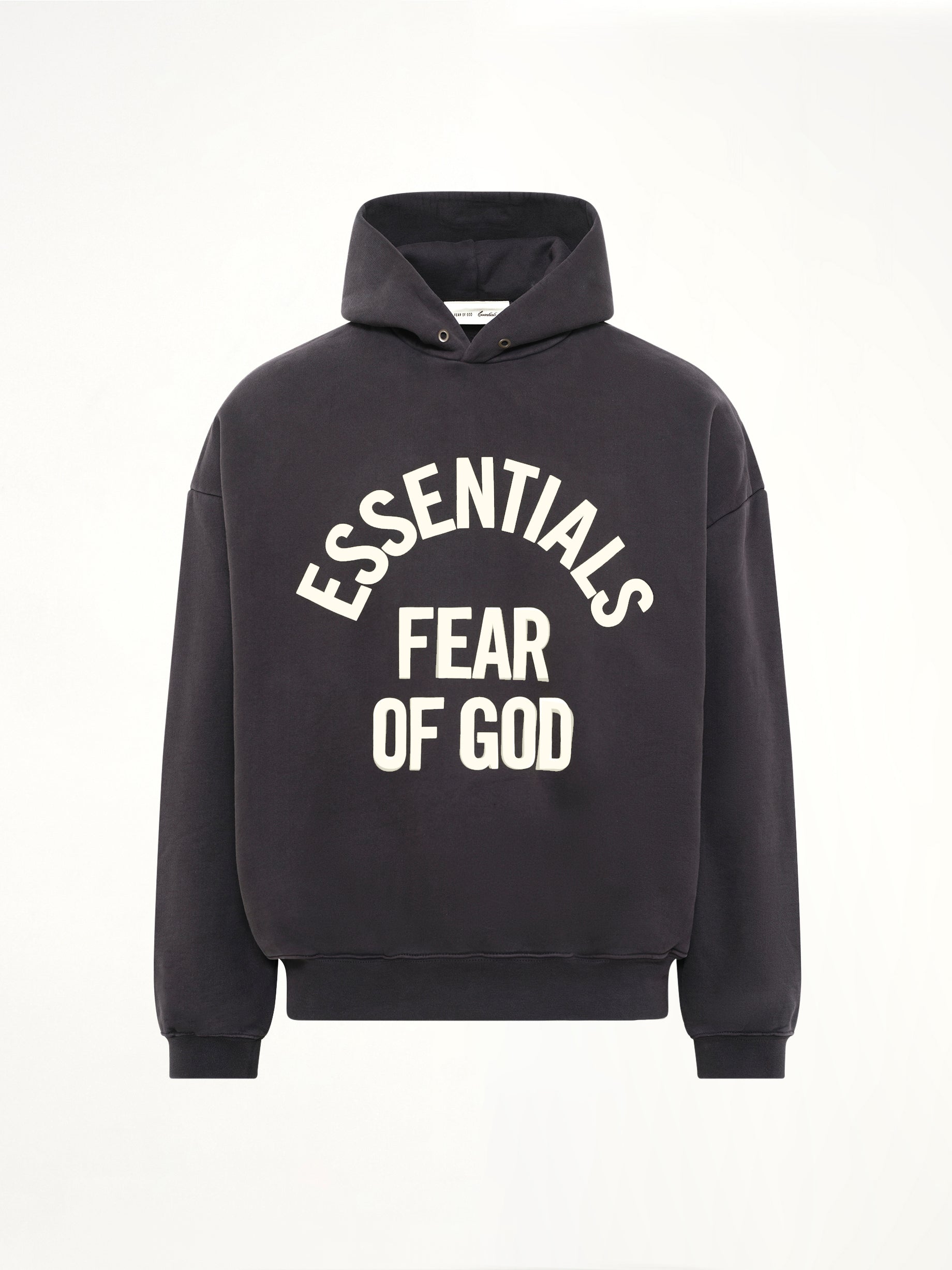 Campus 90's Hoodie in Faded Black
