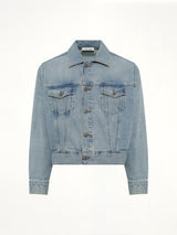 Classic Denim Jacket in Classic Blue