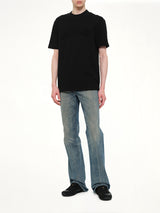 Monogram Balmain Sponge T-Shirt Reg Fit in Black