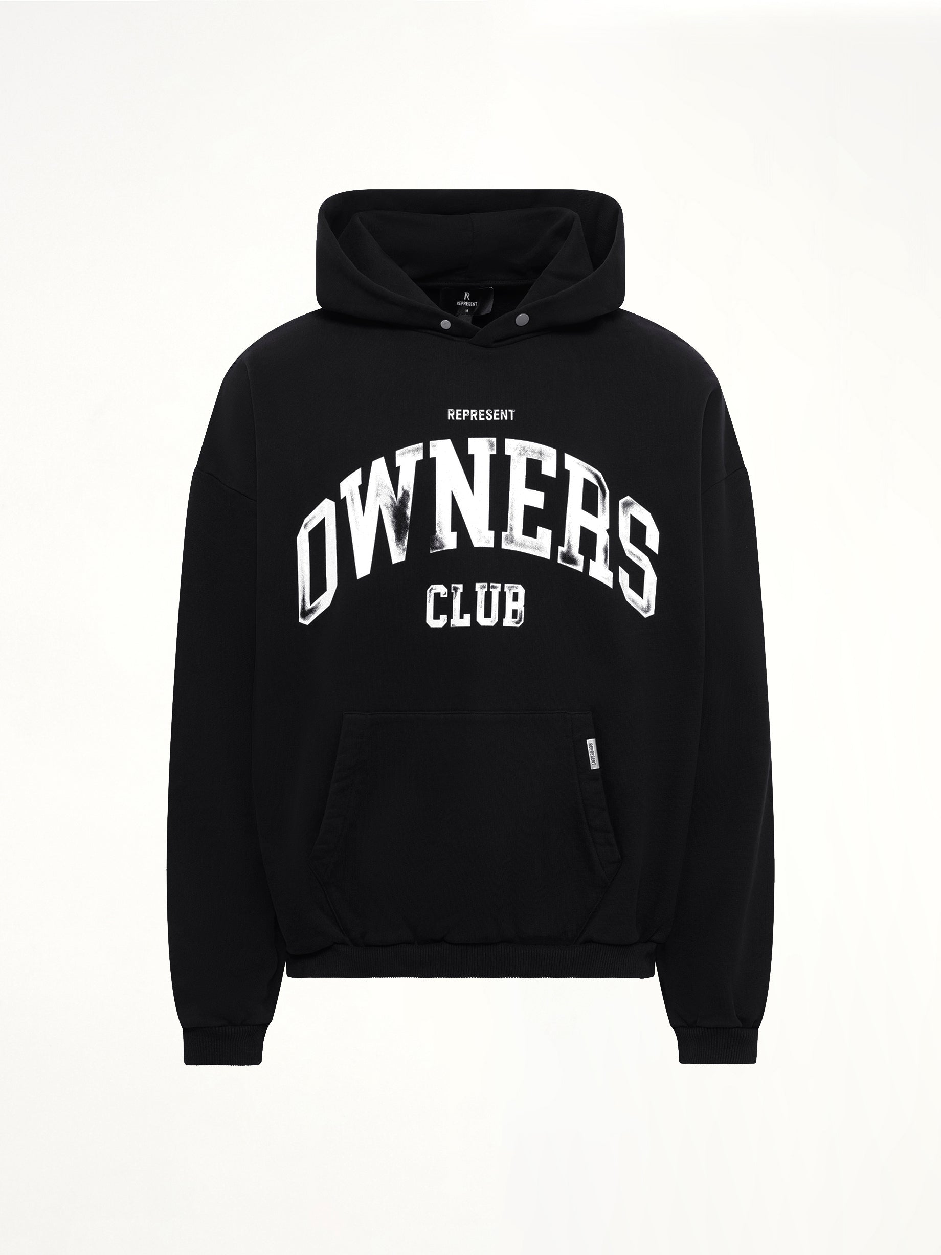 Owners Hoodie in Jet Black