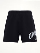 Owners Mesh Short in Jet Black