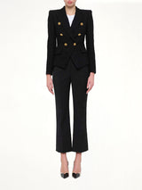 6 BTN Tweed Jacket in Black