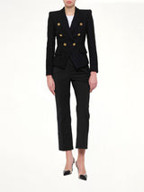 6 BTN Tweed Jacket in Black