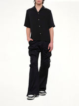 Amiri Camp Shirt in Black