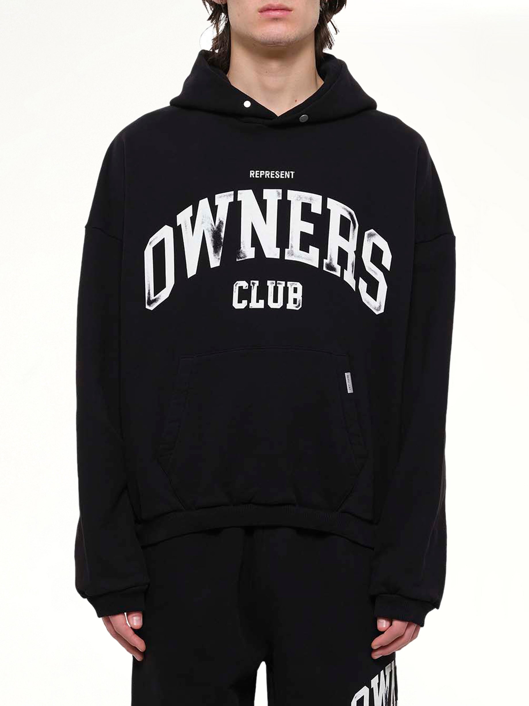 Owners Hoodie in Jet Black