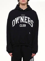 Owners Hoodie in Jet Black