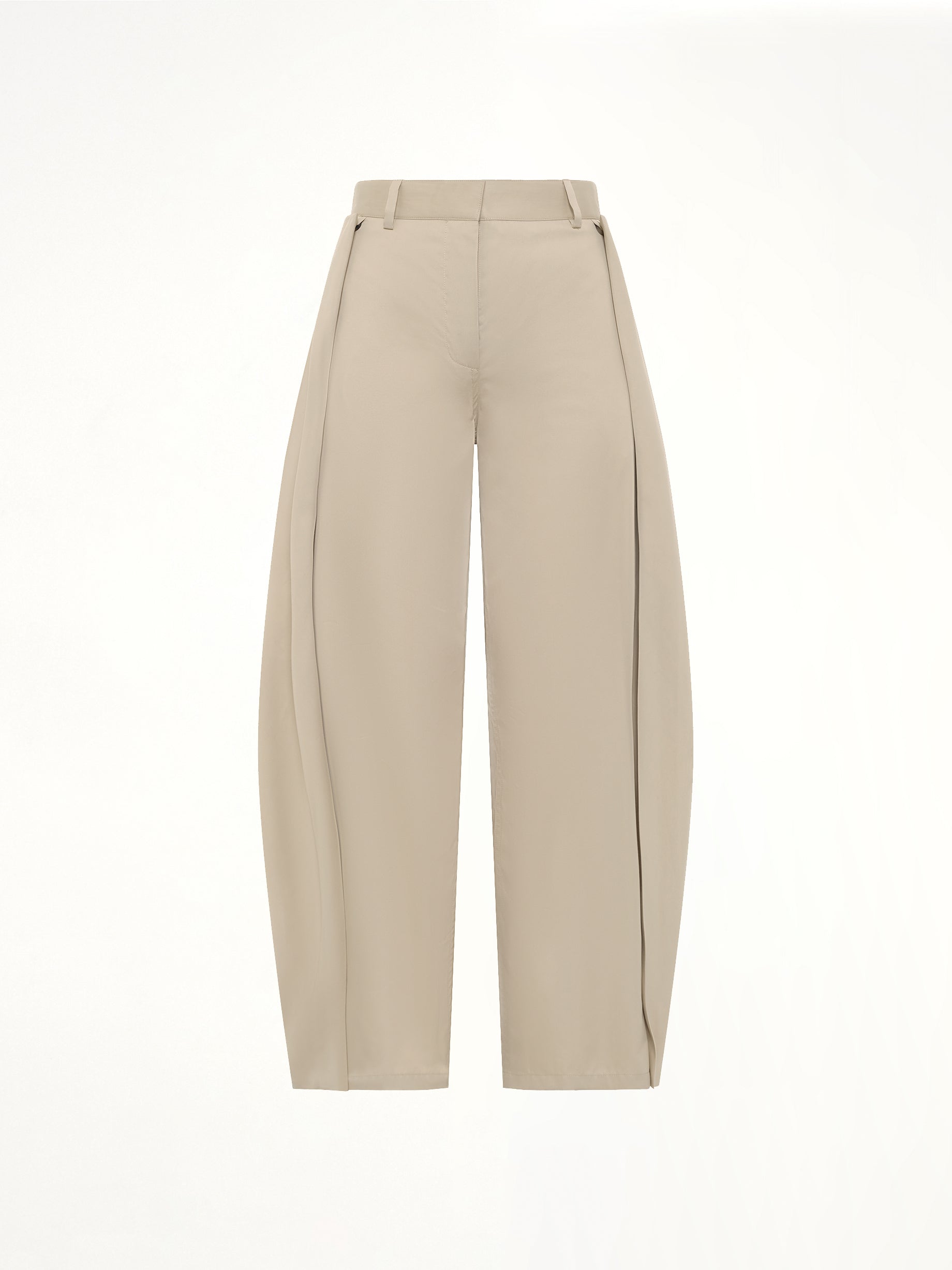 Cotton Silk Gabardine Trousers AF in Beige