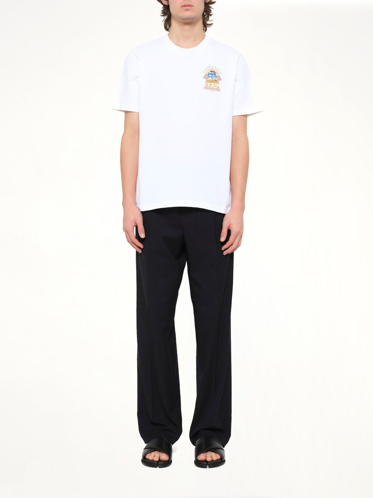 Egyptian Arch Classic T-Shirt in White