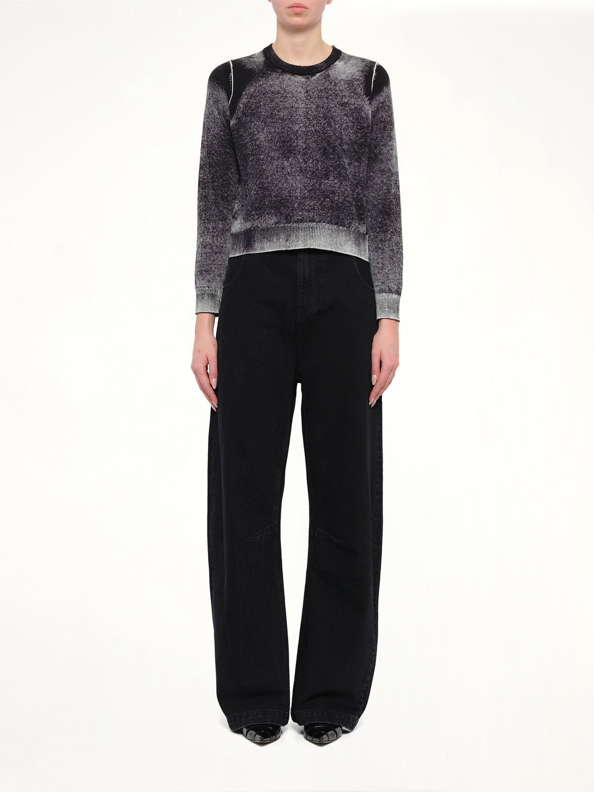 M-LOVRE Knitwear Sweater in Black