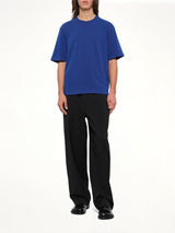 Embossed Ami De Coeur T-Shirt in Royal Blue