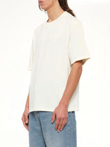 Embossed Ami De Coeur T-Shirt in White