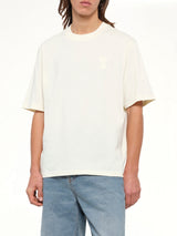 Embossed Ami De Coeur T-Shirt in White