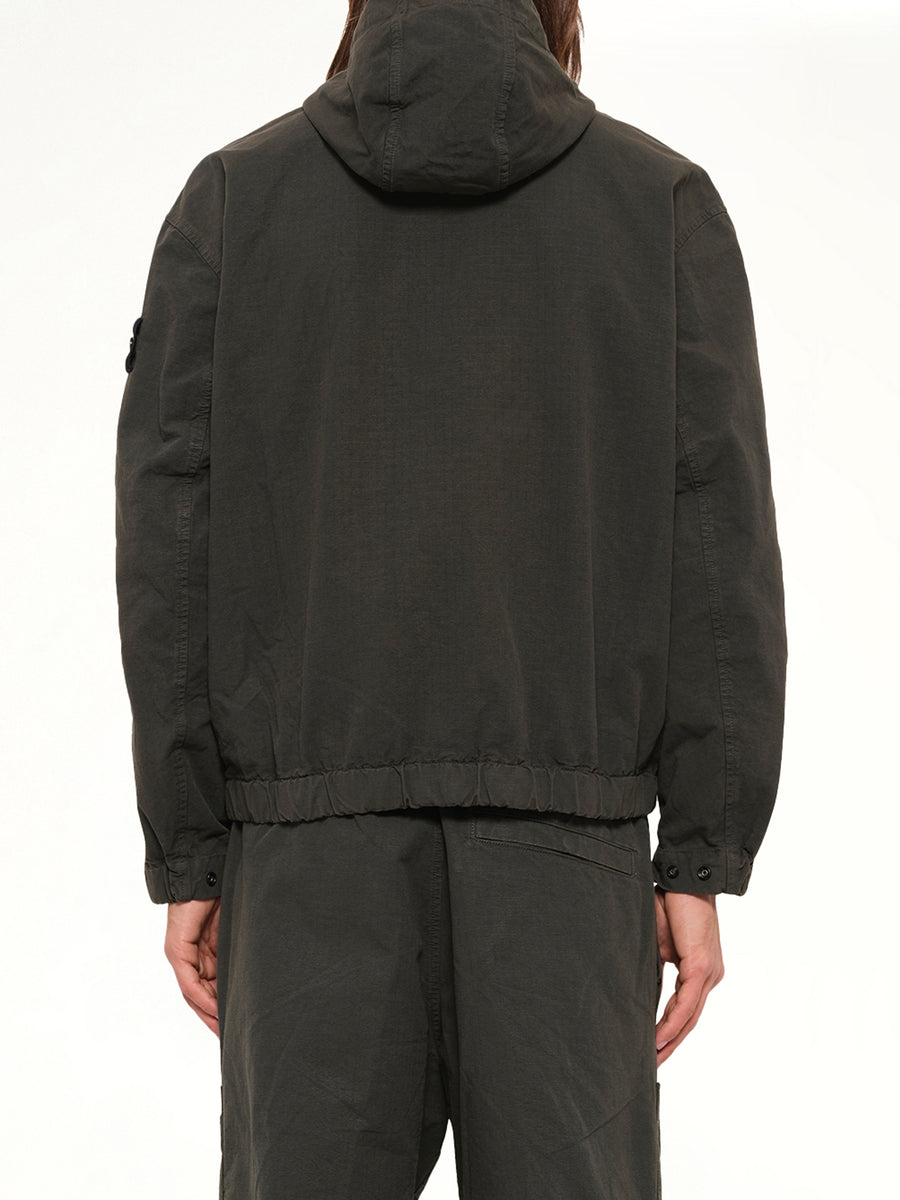 1200011 Cotton Ripstop Jacket  in Coal Grey