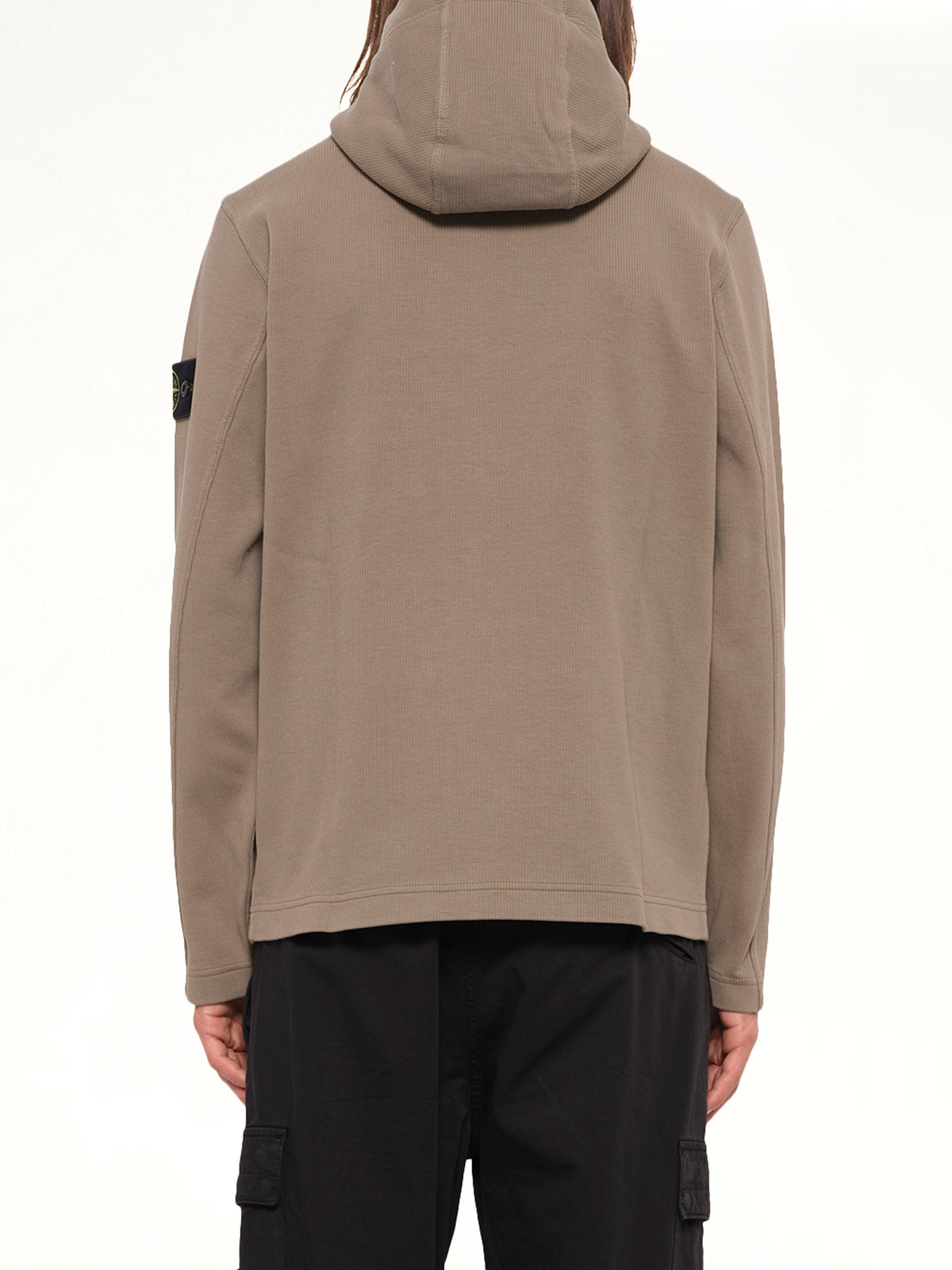 6100020 Organic Cotton Hoodie in Military Green